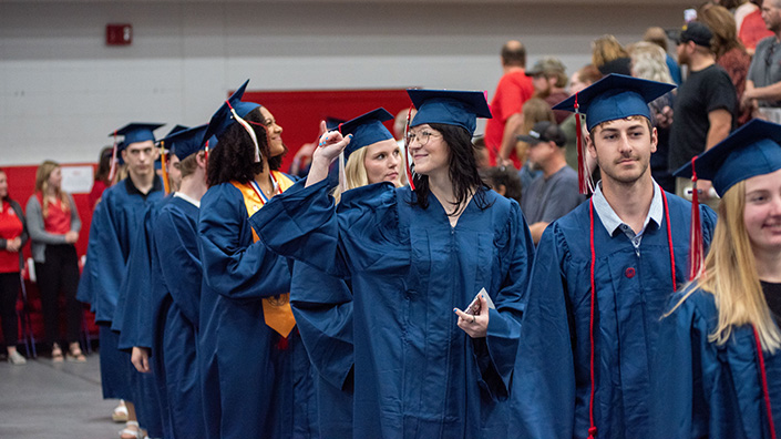 SWCC students at graduation