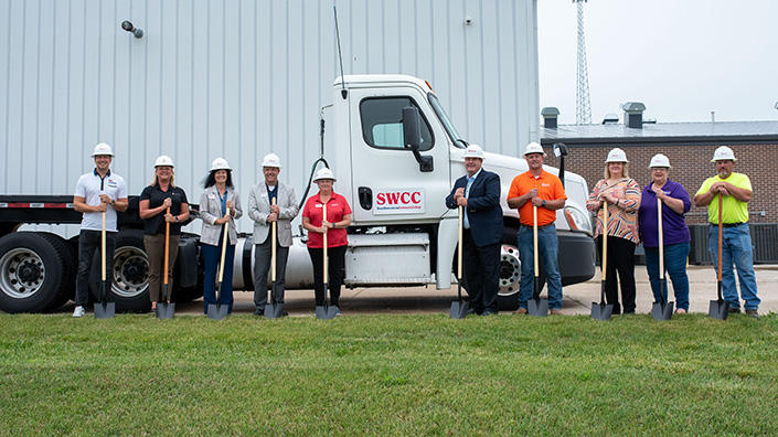 SWCC CDL Training Center groundbreaking