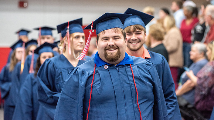 SWCC students at graduation