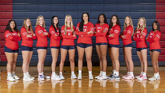 SWCC volleyball team